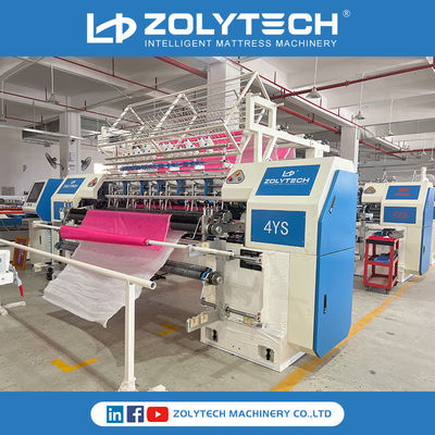 Trapuntatrice del piumino con il dispositivo di rotolamento per la fabbrica dell'indumento