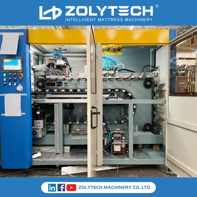 Linea altezza d'avvolgimento 100-250mm della macchina 180pcs/Min Computerized Pocket Spring Production della primavera della tasca di ZOLYTECH