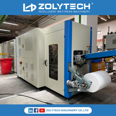 Linea d'avvolgimento della macchina 180pcs/Min Computerized Pocket Spring Production della primavera della tasca di ZOLYTECH ZLT-PSD180 per la rete del materasso