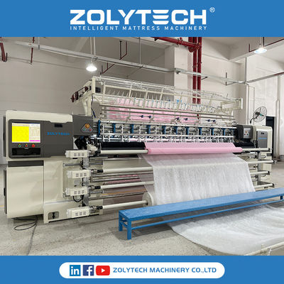 Macchina per il rivestimento del materasso ZOLYTECH Multi - Needle Continuous Quilitng Machine