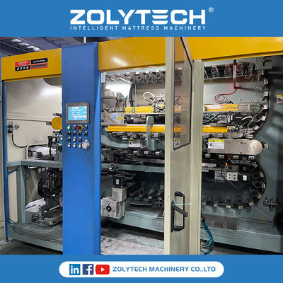 Automaticamente Materasso Pocket molla Making Machine disponibile per la zonazione