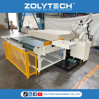 Macchina per materassi Tag Automatico Flipping ed Pushing Automatico