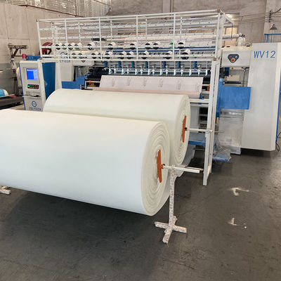 Trapuntatrice automatizzata ad alta velocità dell'multi-ago del punto a catenella WV12 per la distanza dell'ago del materasso 25.4mm