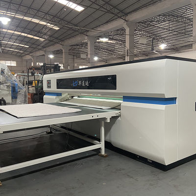 touch screen automatico di 2400mm Hemming Station For Mattress 380V 50Hz