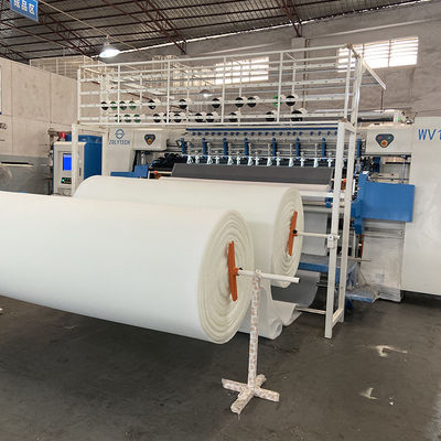 WV12 1200rpm Multi-aghi Quilting Machine Catena cucitura per coperte ZOLYTECH Materasso Macchine