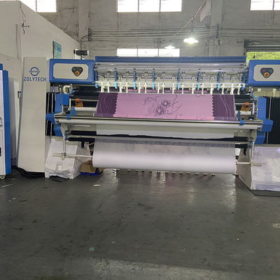 WV15 1500rpm ha automatizzato il punto a catenella della trapuntatrice per il macchinario del materasso delle trapunte ZOLYTECH