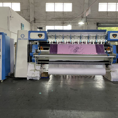 Punto a catenella della trapuntatrice automatizzato macchinario del materasso di ZOLYTECH per le trapunte WV15 1500rpm