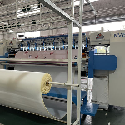 WV8 High Speed Computerized Chain Stitch Mattress Quilting Machine 25.4mm Distanza dell'ago per il materasso