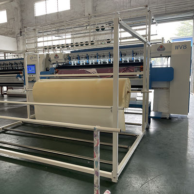 Sistema di copertura computerizzato Macchina automatica per copertura materassi 80 mm Spessore Materasso Border Machine 8KW