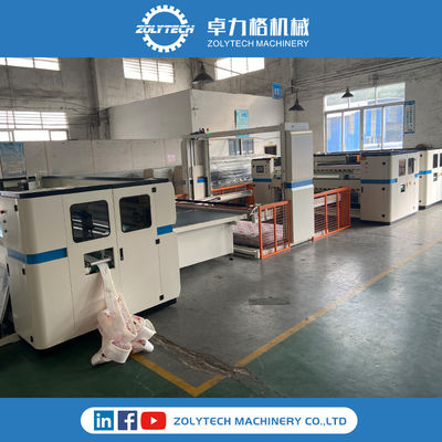 Pannello automatico di borsatura Hemming Machine del sistema Hemming System ZOLYTECH ZLT-HM del materasso