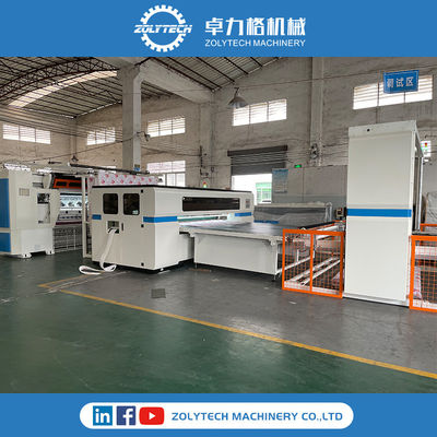Stazione d'orlo automatica dell'orlatrice automatica del pannello di ZOLYTECH ZLT-HM Hemmer per produzione del materasso
